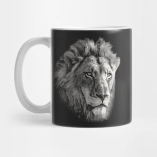 Lion Male Close-Up African Wildlife Mug